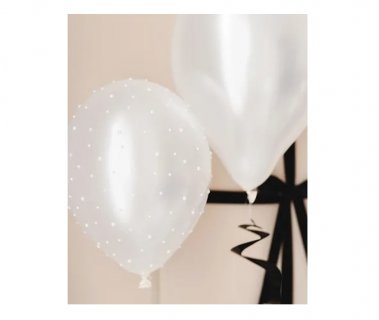 White color pearl stickers, balloon accessories