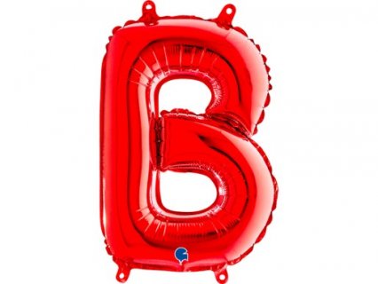 B Μπαλόνι Γράμμα Κόκκινο (35εκ)