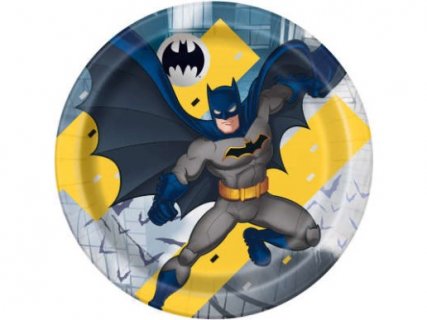batman-in-town-large-paper-plates-party-supplies-for-boys-77515