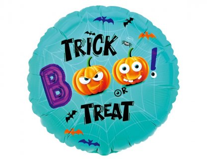 Boo trick or treat foil μπαλόνι