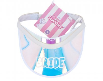 Bride άσπρο αντιηλιακό καπέλο για bachelorette party