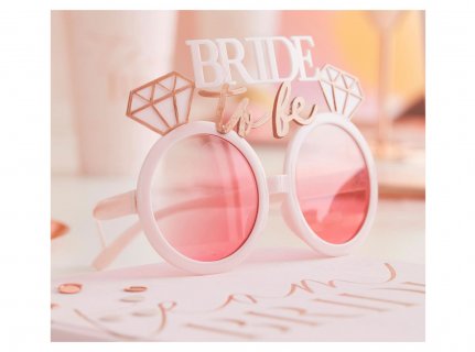 Bride to Be ροζ γυαλιά με μονόπετρα για μπατσελορέτ πάρτυ