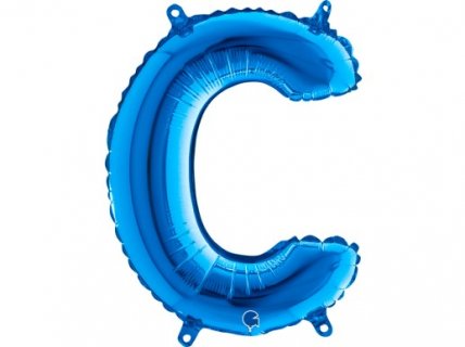C Μπαλόνι Γράμμα Μπλε (35εκ)