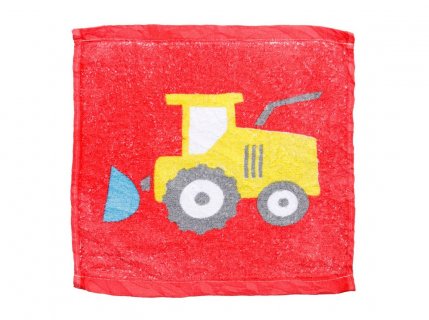 Construction red magic towel