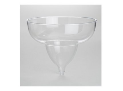 Clear color top cup margarita 16cm x 12cm