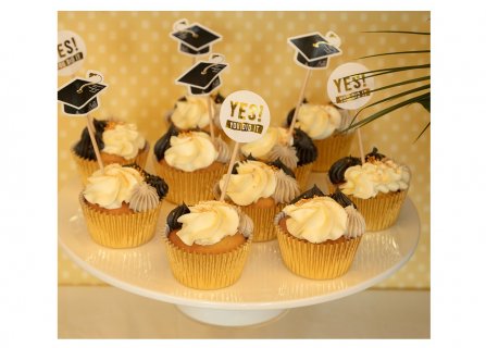 Yes you did it decorative picks for a graduation theme party