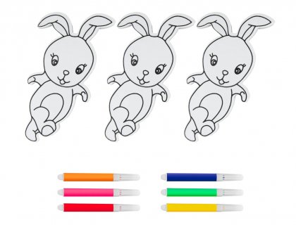 Creative kit with bunnies