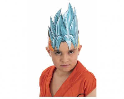 Dragon Ball Z Blue Hair party hats