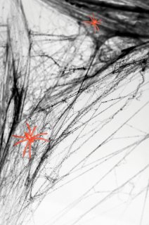 black-spiderweb-with-orange-spiders-halloween-party-accessories-ph60010