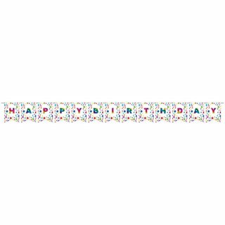 Confetti Multicolor Custom Pennant Banner