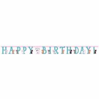 Pur-Fect Party Happy Birthday Banner