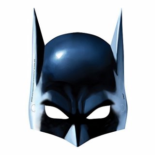 Batman paper Masks 8/pcs