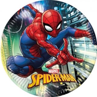 Spiderman large paper plates