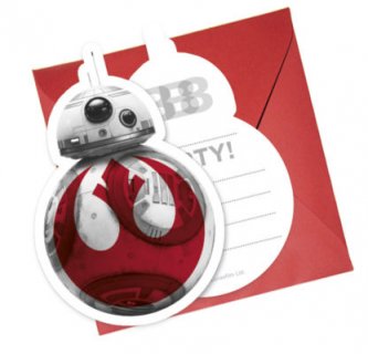 Star Wars party invitations