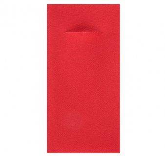 Eternity χαρτοπετσέτες κουβέρ σε κόκκινο χρώμα 12τμχ