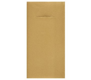 Eternity χαρτοπετσέτες κουβέρ σε χρυσό χρώμα 12τμχ
