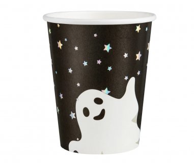 Ghost and stars paper cups 6pcs