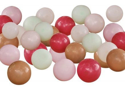 Farm mix color μικρά λάτεξ μπαλόνια 40τμχ