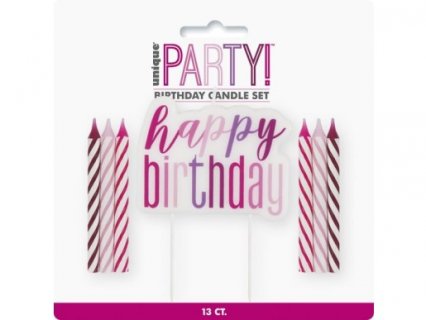 fuchsia-cake-candles-with-happy-birthday-decorative-candle-party-accessories-83888