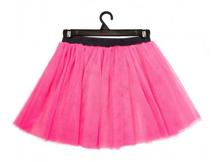 Tutu for adults in neon pink UV color