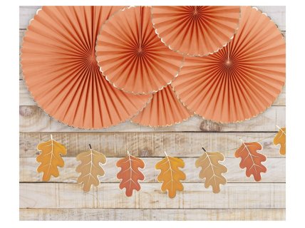 Decorative garland for an autumn theme party decoration
