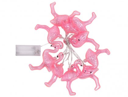 Flamingo led string lights with batteries