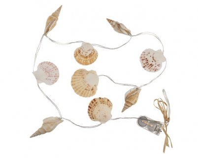 Shells light chain garland 110cm
