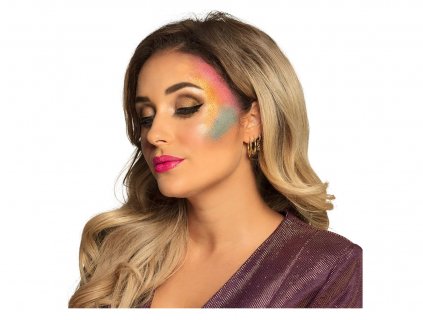 Σετ για face painting με γκλίτερ τζελ και πινέλο