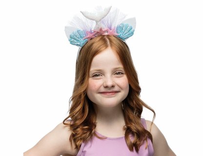 Mermaid headband, party supplies for girls