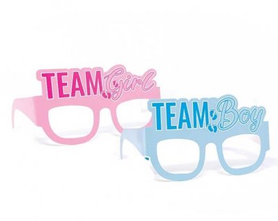 Γυαλιά team girl και team boy 6τμχ
