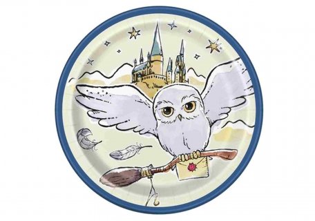 Harry Potter Vintage small paper plates