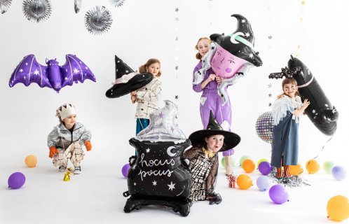Hocus pocus καζάνι foil μπαλόνι για Halloween πάρτυ