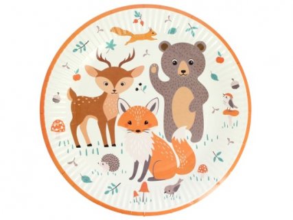 forest-animals-large-paper-plates-unisex-party-supplies-aak0673