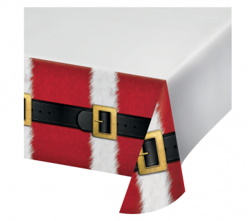 Santas suit paper tablecover 137cm x 259cm