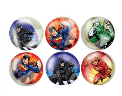 Justice League bouncing balls 6pcs