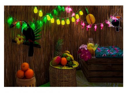 Cactus string lights garland for party decoration