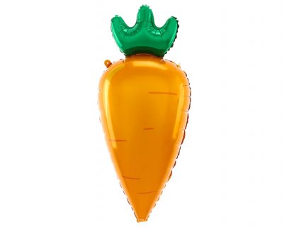 Carrot super shape foil balloon 90cm