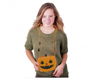 Luxurious pumpkin shaped bag, gifts for Halloween