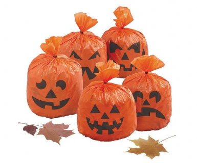Decorative bags with pumpkins 20pcs
