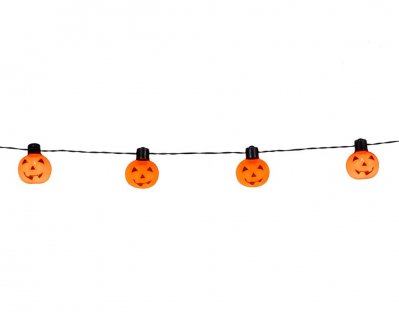 Pumpkins led string lights 175cm