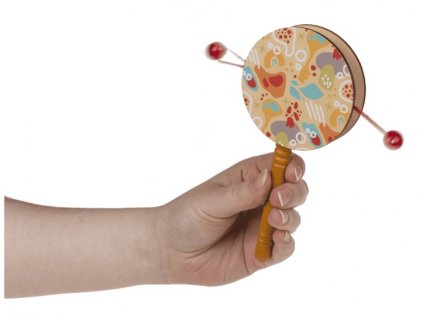 Wooden percussion drum