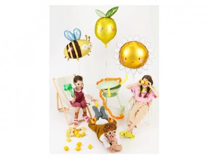 Balloon in the shape of daisy flower for party decoration