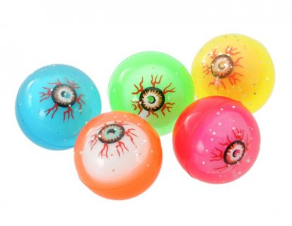 Eyes bouncing balls 5pcs