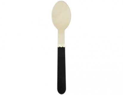 black-wooden-spoons-with-gold-foiled-details-color-theme-party-supplies-913221