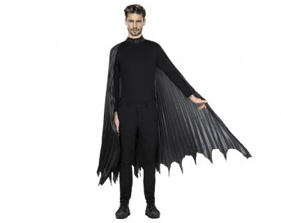 Impressive bat cape for Halloween and Carnival disguise