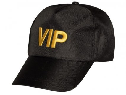 Μαύρο Καπέλο με Χρυσά Γράμματα VIP