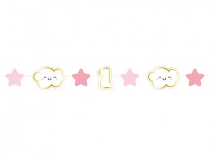 mini-garland-with-clouds-pink-stars-and-number-1-party-supplies-for-first-birthday-party-pfgmrr