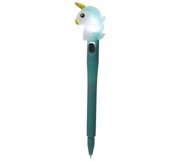 Unicorn pen with led