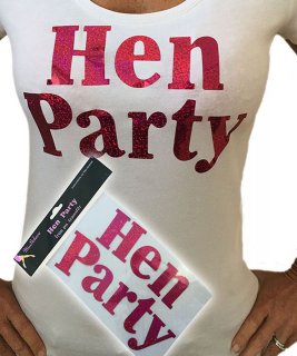 Iron-On Transfer Hen Party