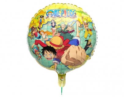 One Piece foil balloon 43cm for an Anime theme party decoration